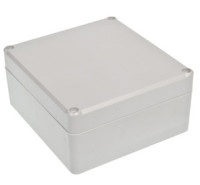 Z-59J Obudowa z tworzywa Z59J wymiary: 125x115x58mm - mocowana na ścianę - jasna - polistyren