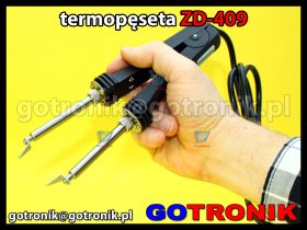 Termopęseta ZD-409 lutownica pęsetowa