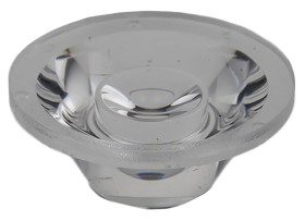 Soczewka LED Kolimator 20 (Dia.) x 7.8mm, D 20mm, kąt widzenia 15°, do użytku z Avago Moonstone, Broadcom, seria: ASMT-M