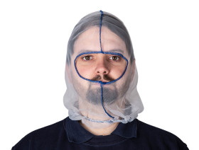 Kominiarka, Biały, Nylonowe, Kominiarka