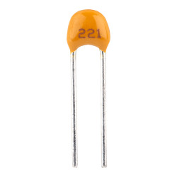Suntan TS170R2A221JSBNA0R 220pF 5% 100V NPO P:2.54mm Radial Ceramic Capacitor