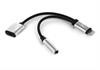 Adapter wtyk Lightning - 3,5 gniazdo + Lightning gniazdo