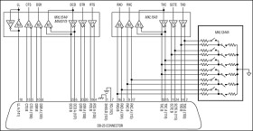 5V Multiprotocol, Software-Selectable Cable Terminator