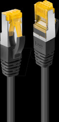 47309 2m Patch cable - Cat.7-Rohkabel black