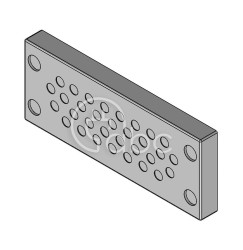 Przepust kablowy niedzielony KEL-DPU 24, na 32 przewodów, 43942
