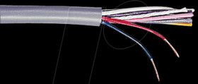 Control line, 2 x 0.14 mm², unshielded, 10 m coil