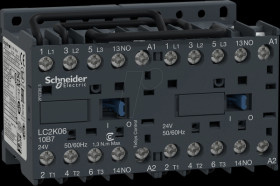 LC2K0610P7 Reversing contactor combination, TeSys K, 3-pin, 1 NO, 230 V