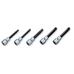 Zestaw końcówek do wkrętaka l. elementów: 5 rozmiar: M6L, M8L, M10L, M12L, M14L Zestaw wkrętaków nasadowych BETA