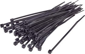 Opaska kablowa TRU COMPONENTS TC-CVR100BK203 1592857, 100 mm, poliamid 6.6, 100 szt.