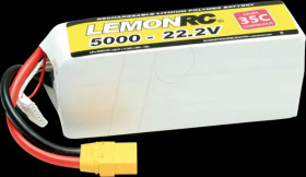 LiPo Akku LEMONRC 5000 - 22.2V (35C)