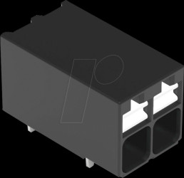 2086-1202 THR PCB terminal block, push-button, 1.5 mm², 2-pin