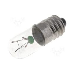 Żarówka E10 24V 50mA dł.bańka - LAMP-E10-24-50