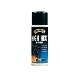 Hammerite 5092866 High Heat Paint Aerosol Black 400ml