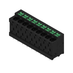 Zacisk PCB 9 -pinowe raster 5mm Montaż na płytce drukowanej Żeński Weidmüller