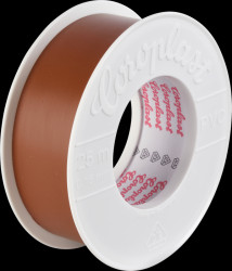 1865 VDE Electrical insulation tape, 25 m, 30 mm, brown