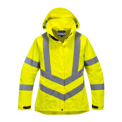 Jacket Ladies Hi-Vis Yellow Breathable
