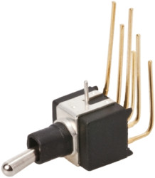 Przełącznik Wł.-wł. DPDT APEM Płytka drukowana długość przełącznika 5.3mm