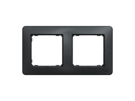 SEDNA DESIGN & ELEMENTS Ramka 2 podwójna antracyt SDD314802 SCHNEIDER ELECTRIC