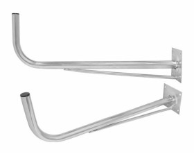 Uchwyt ścienny gięty 800 wzmocniony