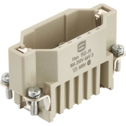 Złącze zaciskane (wkład) 15+PE męskie 250V 10A Han D 09210153001
