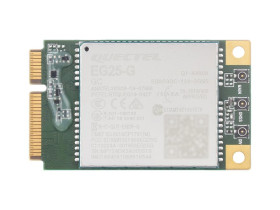 Waveshare Quectel EG25-G mPCIe Module, LTE Cat 4 module with PCI Express Mini Card form factor, Supports Multiple Wireless Commu