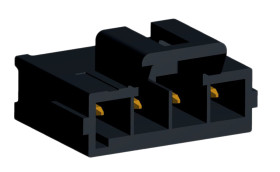 Wtyk PCB 4-pinowe raster: 3.5mm -rzędowe Molex Przewlekany 12.0A 400.0 V.