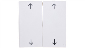 Klawisz Symbol Strzałka Świecznikowy Śnieżnobiały Tworzywo 16441909