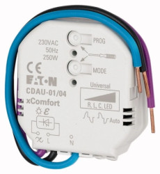 Xcomfort Odbiornik ściemniający LED 0-250W 230V CDAU-01/04 182443