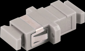 BS07-60054 FO coupler, SC / SC, simplex, beige