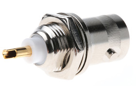 Złącze koncentryczne Montaż na panelu Żeński 50Ω typ złącza Złącze BNC 0 to 1.5GHz Lutowane