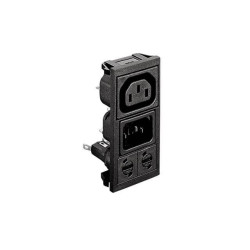 Bulgin BZV09/Z0000/04 Złącze męskie sieciowe 1 szt.