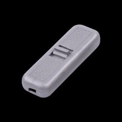 Włącznik przelotowy na kabel 2A/250V srebrny