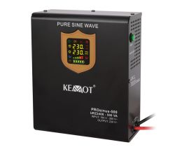 Zasilacz awaryjny naścienny KEMOT PROsinus-500 12V 230V 500VA/300W