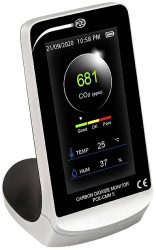 Miernik dwutlenku węgla PCE Instruments interfejs USB