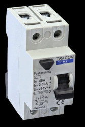 Wyłącznik różnicowoprądowy 40A 30mA 6kA AC Tracon