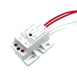 Włącznik światła z mikrofalowym czujnikiem ruchu do zabudowy z regulacją 230V