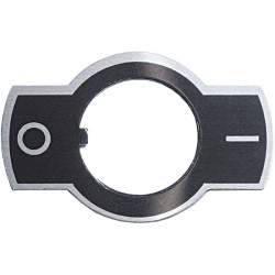 APEM U1050 Label plate for 12mm Toggle Switch