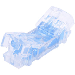 Quadrios 1905C138 Core Connector 4 Pin 10 pcs Blue Moisture Resistant