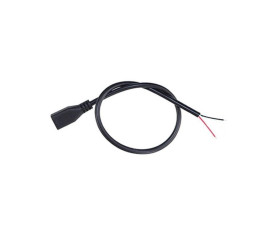 GNIAZDO MICRO USB B Z KABLEM 30cm