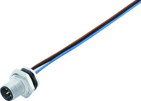 binder 76 0631 1015 00004-0200-20 Złącze niekonfekcjonowane czujnika/aktuatora złącze męskie z kołnierzem Ilość pinów: 4