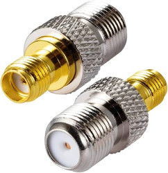 ADAPTER PRZEJŚCIÓWKA GNIAZDO F / SMA GNIAZDO