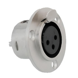 GNIAZDO MONTAŻOWE XLR 3 PIN M365 Talvico