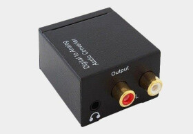 Konwerter SPDIF 2x RCA+Jack USB