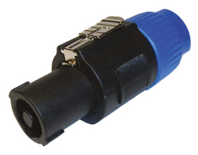 Złącze mikrofonowe Żeński 4-pinowe Montaż na panelu 20A Lutowane