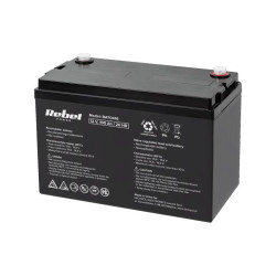 Akumulator 12V-100Ah Rebel PRO Premium, 28kg Żelowy