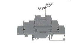 Złączka Szynowa 3-Pietrowa 2,5Mm2 L / L / L Szara 280-549