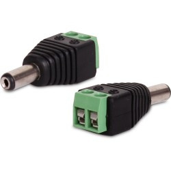 SZYBKOZŁĄCZE W-55 GETFORT WTYK ZASILAJĄCY DC 2.1/5.5 DO KAMER