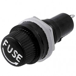 Oprawka gniazdo bezpiecznika szkalnego 5x20mm