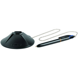 BiC 4 Colour Counter Pen Blue