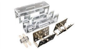 Łącznik Przezroczysty Środkowy Do Neonu Led 6X12mm